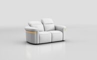 Voltana 2 Seater Sofa with Manual Head Tilt & Gold Trim | Voltana Sofa Range | ScS