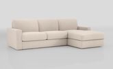 Barete Large Arm 4 Seater Sofa Bed with Right Hand Facing Large Lounger