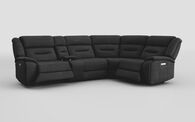 Massari 3 Corner 1 Power Recliner Sofa with Console & Power Head Tilt | Massari Sofa Range | ScS