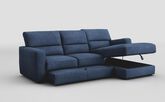 Tredozio 4 Seater Sofa with Sliding Footrest & Right Hand Facing Storage Lounger