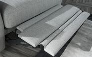 Maisy Fabric 3 Seater Sofa