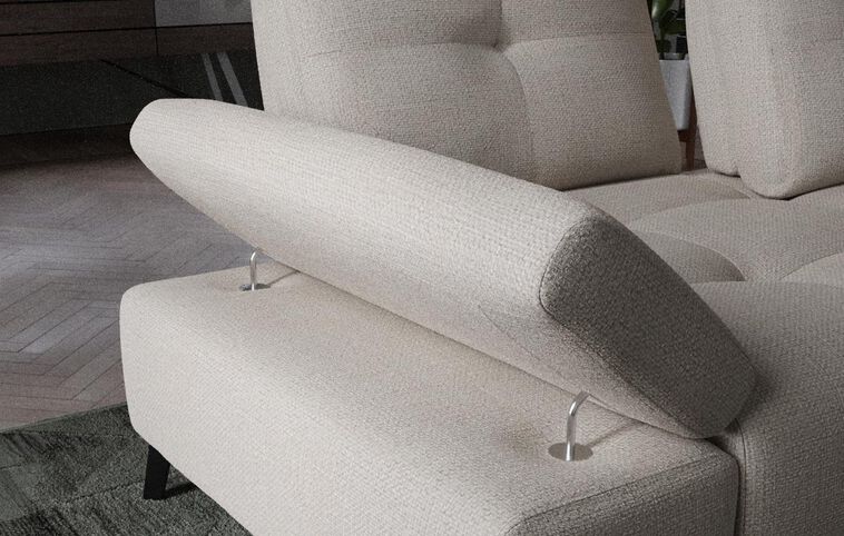 Linaro 3 Seater Sofa with Power Sliding Backrest & Adjustable Arms