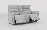 Cleveley 2 Seater Power Recliner Sofa with Console & Power Head Tilt | Cleveley Sofa Range | ScS