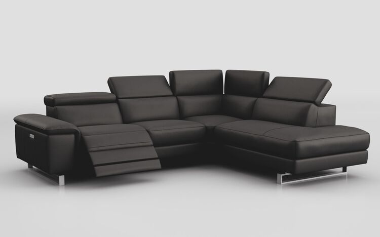 Viserba 3 Corner 2 with Left Hand Facing Power Recliner, Right Hand Facing Chaise & Manual Head Tilt | Viserba Sofa Range | ScS