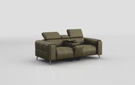 Casetti 2 Seater Sofa with Console & Manual Head Tilt | Casetti Sofa Range | ScS