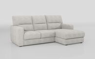 Corneto 4 Seater Sofa with Sliding Footrest & Right Hand Facing Storage Lounger | Corneto Sofa Range | ScS