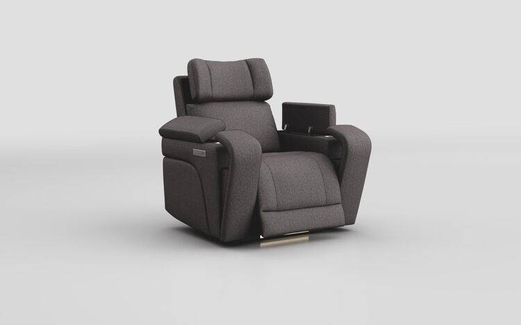 Adstock Power Recliner Chair with Power Head Tilt, Lumbar, Massage, Audio, Heat & LED Lights | Adstock Sofa Range | ScS