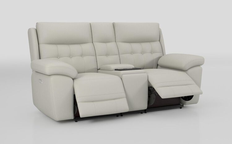 Belford 2 Seater Power Recliner Sofa with Media Console and Power head Tilt | Belford Sofa Range | ScS