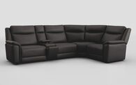 Savio 3 Corner 1 Sofa with Media Console & Black Charging Pad | Savio Sofa Range | ScS