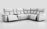 Pianello 3 Corner 1 Power Recliner Sofa with Console & Power Head Tilt | Pianello Sofa Range | ScS