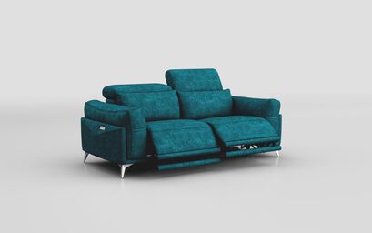 Gattolino 3 Seater Power Recliner Sofa with Manual Head Tilt | Gattolino Sofa Range | ScS