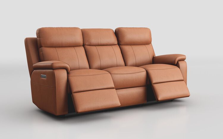 Calboli 3 Seater Power Recliner Sofa with Power Head Tilt & Lumbar | Calboli Sofa Range | ScS