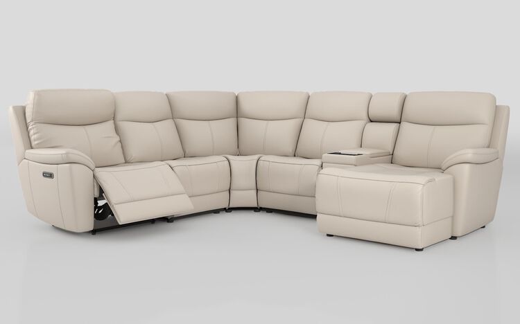 Eldwick 3 Corner 3 Left Hand Facing Power Right Hand Facing Console & Chaise Sofa with Head Tilt & L | Eldwick Sofa Range | ScS