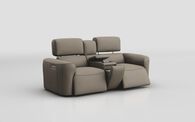 Oriolo 2 Seater Power Recliner Sofa with Console & Power Head Tilt | Oriolo Sofa Range | ScS