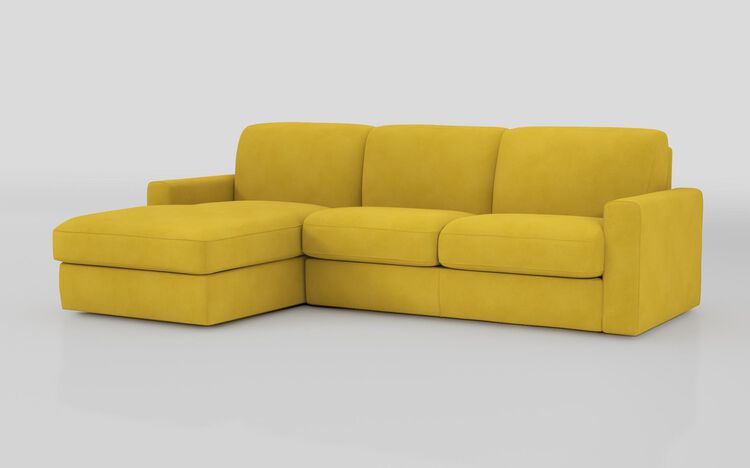 Barete Large Arm 4 Seater Sofa Bed with Left Hand Facing Large Lounger | Barete Sofa Range | ScS
