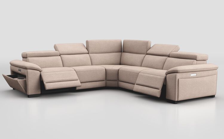 Mesola 3 Corner 3 Power Sofa with Power & Manual Head Tilt | Mesola Sofa Range | ScS