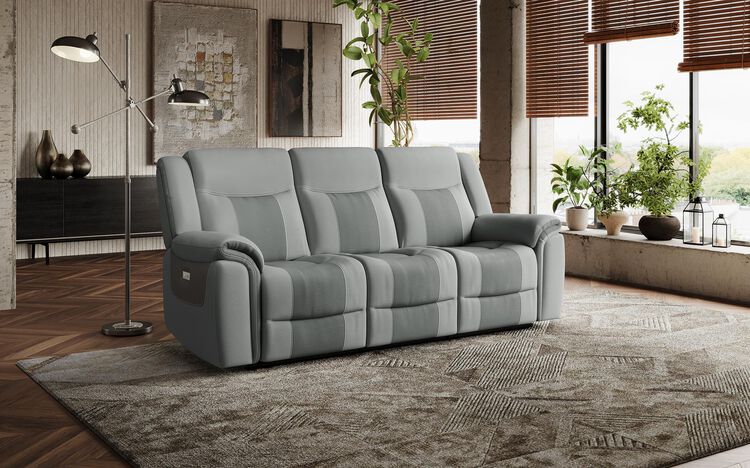 Carpena 3 Seater Power Recliner Sofa | Carpena Sofa Range | ScS