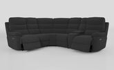 Ossett 2 Corner 2 Power Sofa with Right Hand Facing Console & Head Tilt
