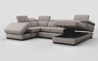 Norbello Corner Sofa Bed with Left Hand Facing Chaise and Right Hand Facing Storage Lounger and Otto | Norbello Sofa Range | ScS