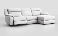 Sarsina 3 Seater Sofa Left Hand Facing Power & Right Hand Facing Lounger with Head Tilt | Sarsina Sofa Range | ScS