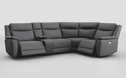 Savio 3 Corner 1 Power Recliner Sofa with Console | Savio Sofa Range | ScS