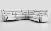 Massari 3 Corner 3 Power Recliner Sofa with Console & Power Head Tilt