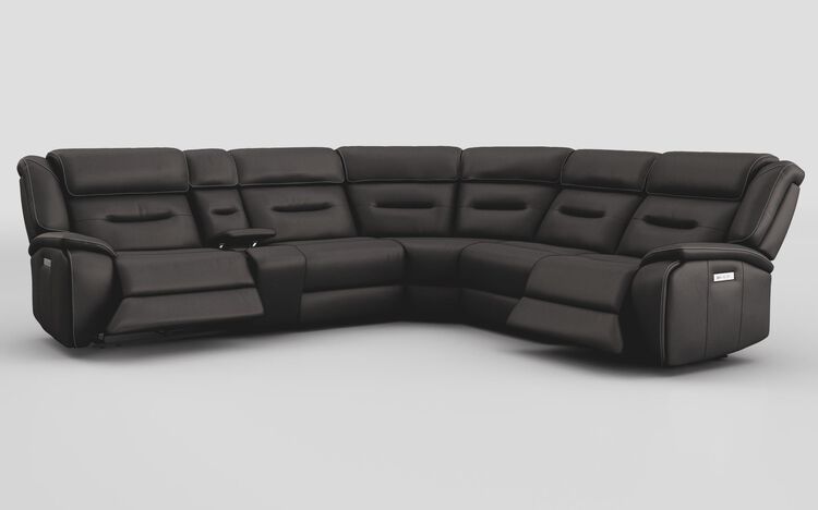 Massari 3 Corner 3 Power Recliner Sofa with Console & Power Head Tilt | Massari Sofa Range | ScS