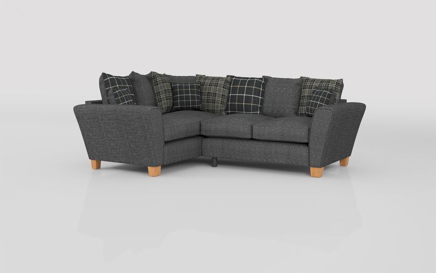 Theo Fabric 1 Corner 2 Scatter Back Sofa