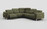 Gattolino 2 Corner 1 Power Sofa with Manual Head Tilt