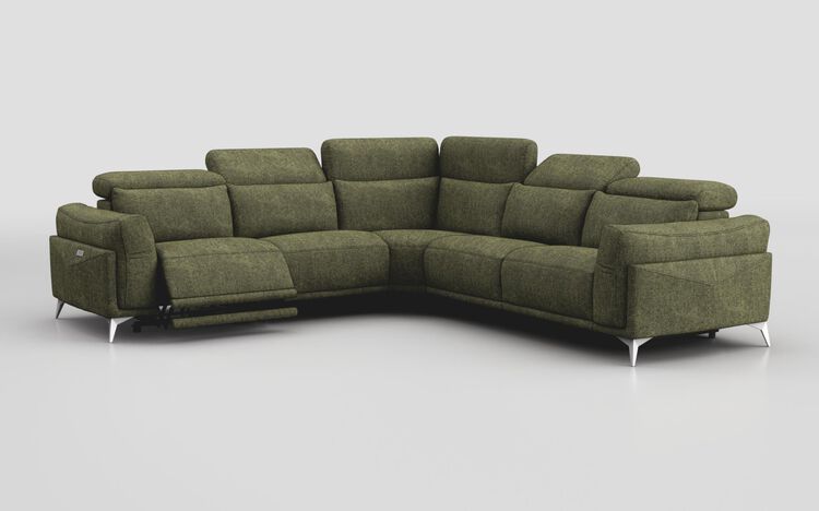 Gattolino 2 Corner 1 Power Sofa with Manual Head Tilt | Gattolino Sofa Range | ScS