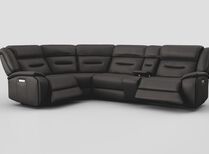 Massari 1 Corner 3 Power Recliner Sofa with Console & Head Tilt | Massari Sofa Range | ScS
