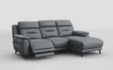 Casalecchio 3 Seater Power Recliner Sofa with Right Hand Facing Lounger
