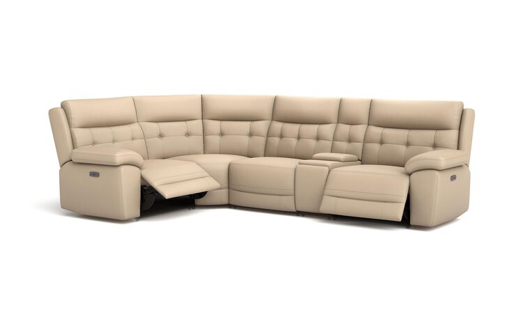 Belford 1 Corner 3 Power Recliner Sofa with Console | Belford Sofa Range | ScS