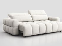 Civitella 4 Seater Sofa with Power Sliding Seats & Manual Head Tilt | Civitella Sofa Range | ScS