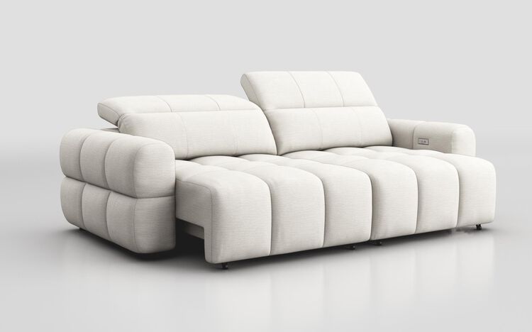 Civitella 4 Seater Sofa with Power Sliding Seats & Manual Head Tilt | Civitella Sofa Range | ScS