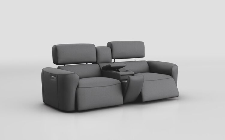 Oriolo 3 Seater Power Recliner Sofa with Console & Power Head Tilt | Oriolo Sofa Range | ScS