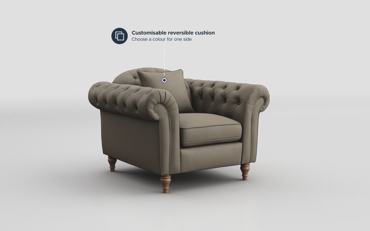 Regina Fabric Armchair | Regina Sofa Range | ScS