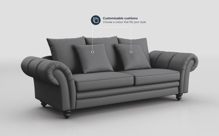 Sorbara 4 Seater Scatter Back Sofa | Sorbara Sofa Range | ScS