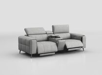 Casetti 3 Seater Power Recliner Sofa with Console & Power Head Tilt | Casetti Sofa Range | ScS
