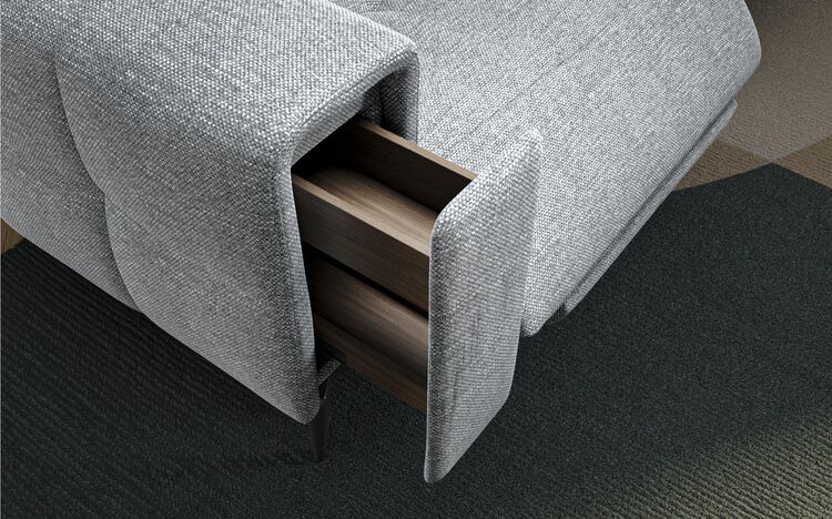 Casetti 2 Seater Sofa with Console & Manual Head Tilt | Casetti Sofa Range | ScS