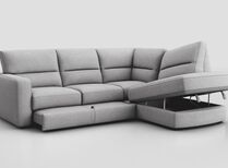 Tredozio 3 Corner 2 with Left Hand Facing Sliding Footrest & Right Hand Facing Chaise with Storage | Tredozio Sofa Range | ScS