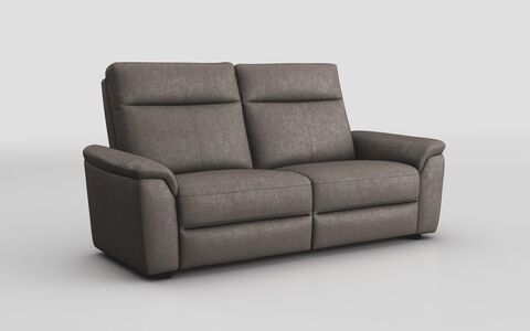 4 Cream Fabric Badia 3 Seater Sofa