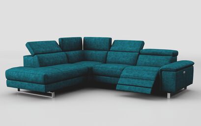 Viserba 2 Corner 3 with Right Hand Facing Power Recliner, Left Hand Facing Chaise & Manual Head Tilt | Viserba Sofa Range | ScS