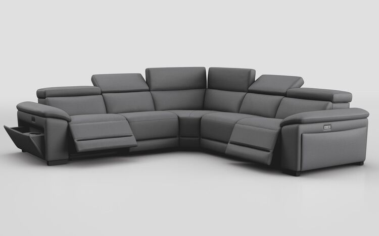 Mesola 3 Corner 3 Power Sofa with Power & Manual Head Tilt | Mesola Sofa Range | ScS