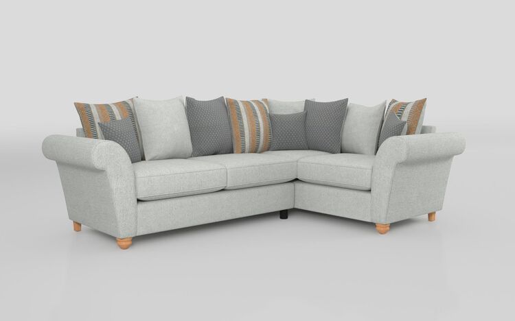 Aurora Fabric 2 Corner 1 Scatter Back Sofa | Aurora Sofa Range | ScS