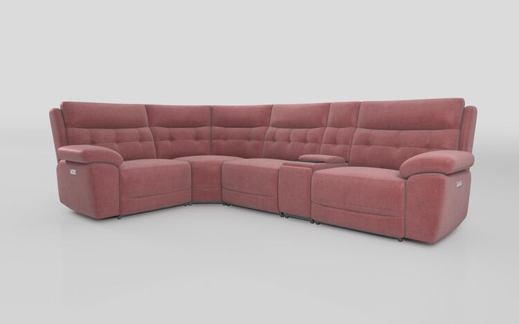 Belford 1 Corner 3 Sofa with Media Console | Belford Sofa Range | ScS