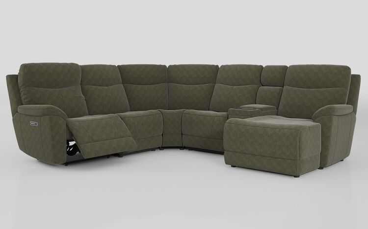 Eldwick 3 Corner 3 Left Hand Facing Power Right Hand Facing Console & Chaise Sofa with Head Tilt & L | Eldwick Sofa Range | ScS