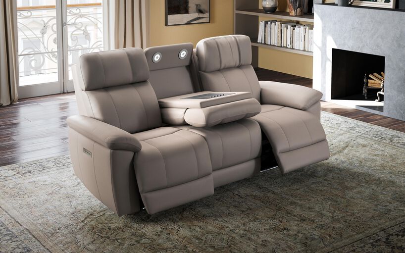 Sassuolo 3 Seater Power Recliner Tech Sofa