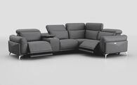 Gattolino 2 Corner 1 Power Recliner Sofa with Manual Head Tilt & Console | Gattolino Sofa Range | ScS
