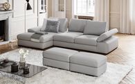 Savazza 4 Seater Sofa with Adjustable Back Rest Left Hand Facing Lounger | Savazza Sofa Range | ScS